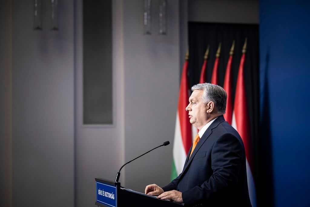 Hungarian Prime Minister Viktor Orbán, Budapest, Hungary, 06 April 2022, three days after winning the general elections. EPA-EFE/Zoltan Fischer