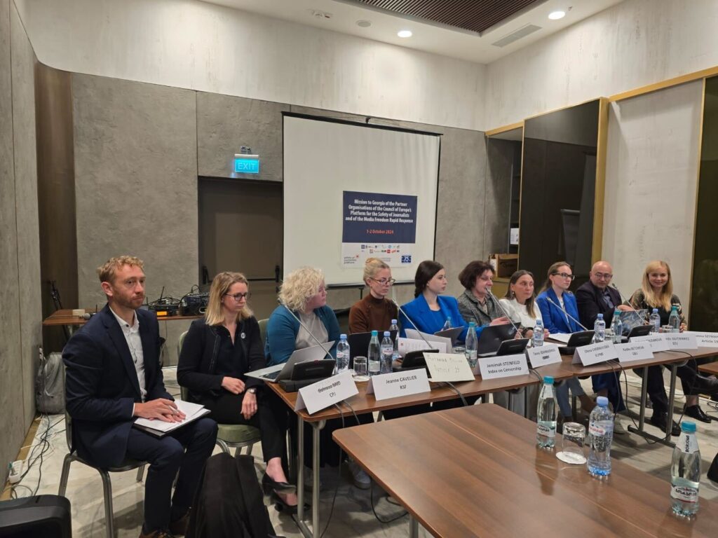 A fact-finding mission to Georgia by Council of Europe’s Safety of Journalists Platform and MFRR consortium reveals a troubling deterioration of press freedom, human rights violations, attacks on journalists, and concerns over media safety and legislative challenges ahead of elections.