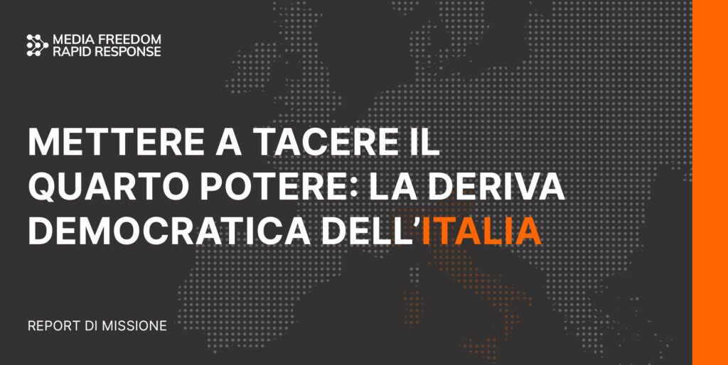 La libertà dei media in Italia è minacciata da interferenze politiche e molestie legali. In vista delle elezioni europee del 2024, il MFRR ha condotto una missione a Roma, presentando un rapporto con proposte per rafforzare la tutela dei media.