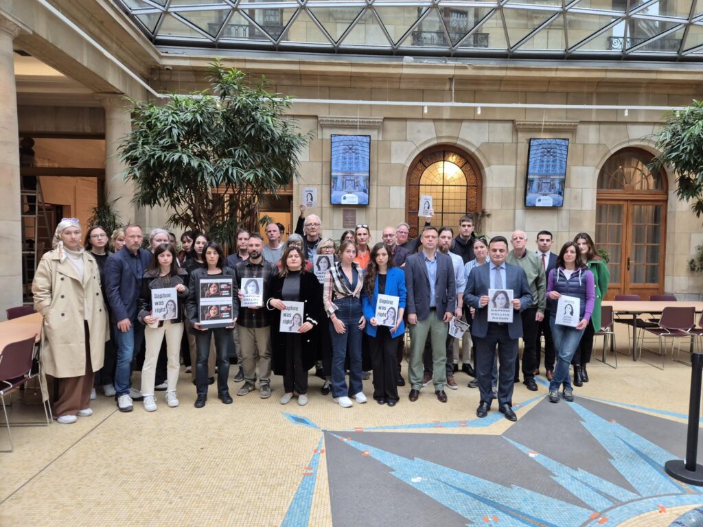 On 16 October, seven years after the tragic death of the Maltese journalist Daphne Caruana Galizia, we commemorated her brilliant work.